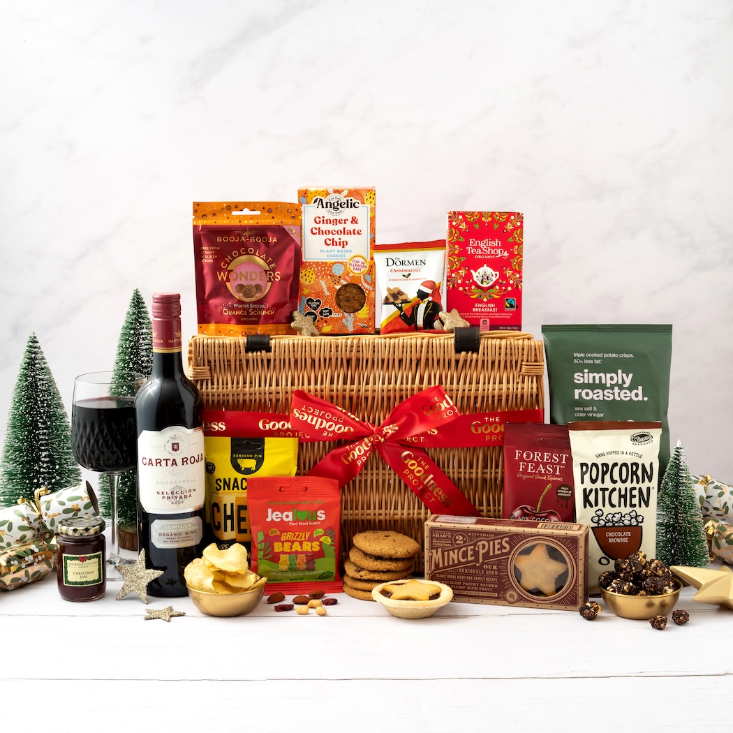 Artisan Christmas Wicker Hamper